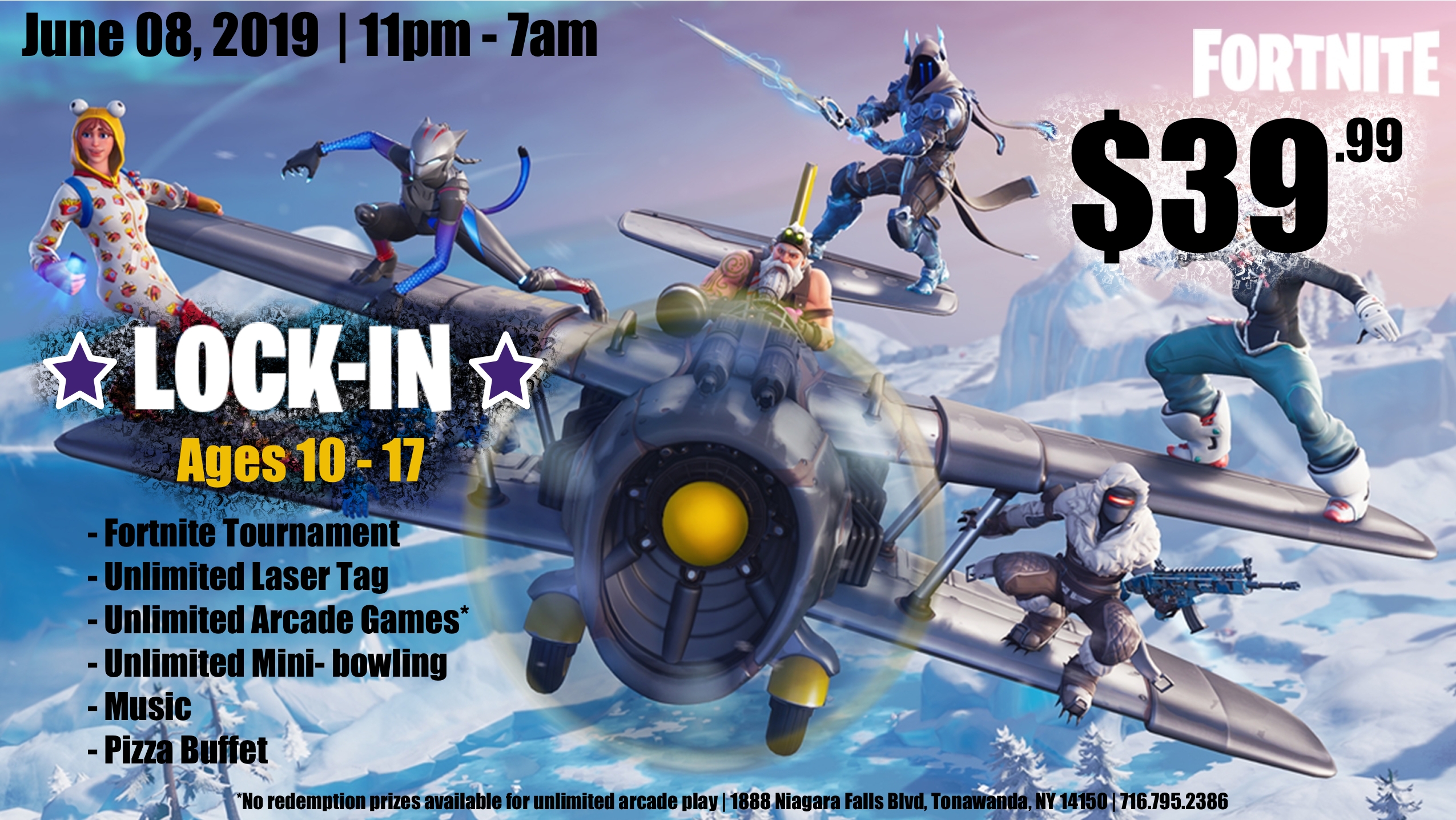 prizes - fortnite tournament for kids