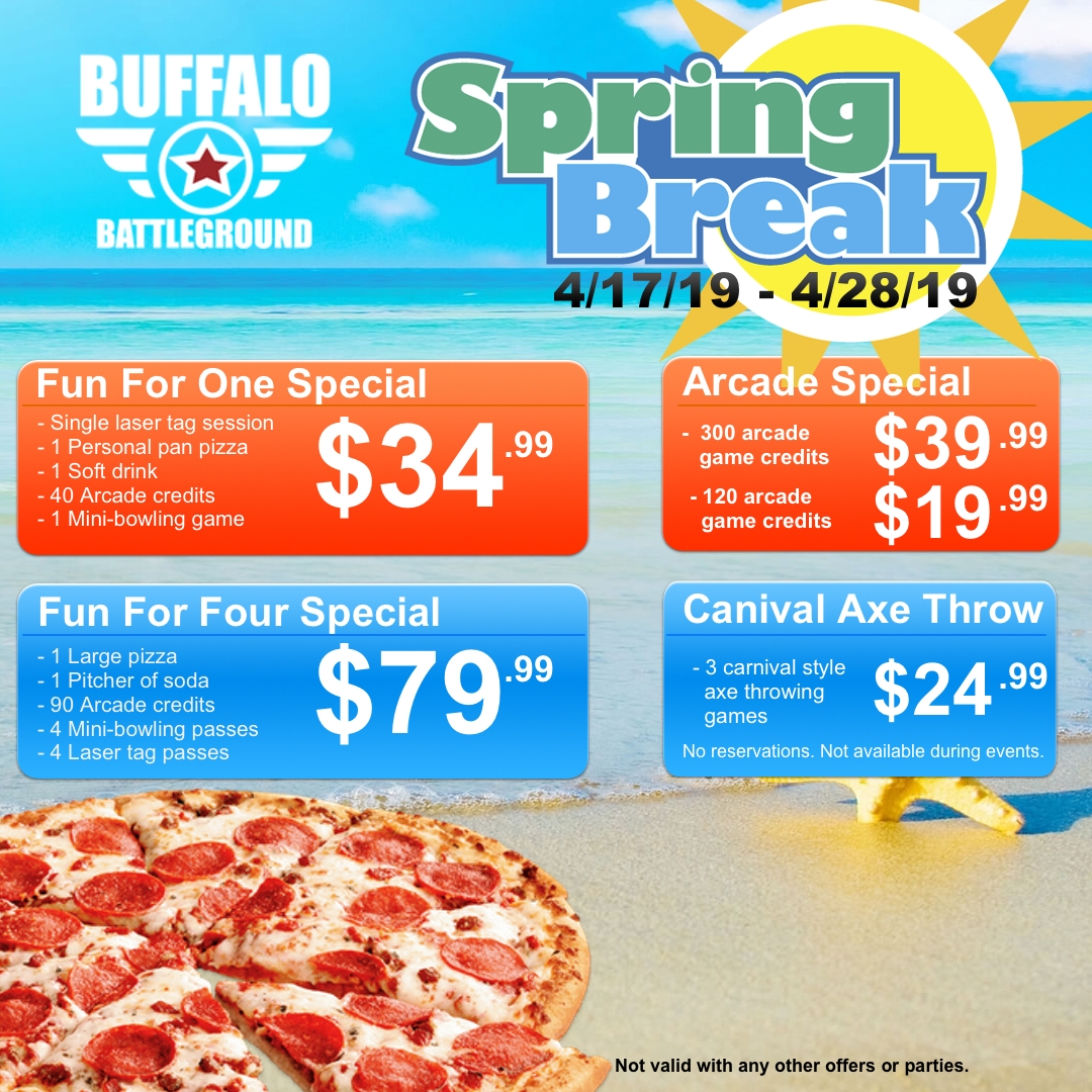 Buffalo Battleground Spring Break Hours